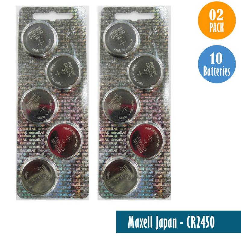 Load image into Gallery viewer, Maxell Japan - CR2450 Watch Batteries Single Battery
