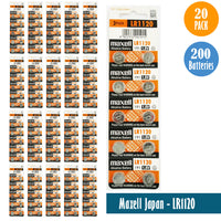 Maxell Japan - LR1120 (191) Watch Batteries Single Pack of 10 Batteries