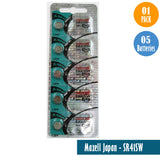 Maxell Japan - SR41SW (384) Watch Batteries Single Pack of 5 Batteries - Universal Jewelers & Watch Tools Inc. 