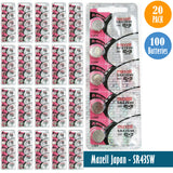 Maxell-Japan - SR43SW (301) Watch Batteries Single Pack of 5 Batteries