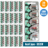 Maxell Japan - SR521SW (379) Watch Batteries Single Pack of 5 Batteries