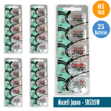 Maxell Japan - SR521SW (379) Watch Batteries Single Pack of 5 Batteries