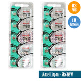 Maxell Japan - SR621SW (364) Watch Batteries Single Pack with 5 Batteries