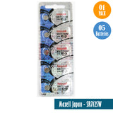 Maxell Japan - SR712SW (346) Watch Batteries Single Pack, 5 Batteries - Universal Jewelers & Watch Tools Inc. 