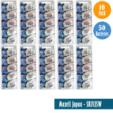 Maxell Japan - SR712SW (346) Watch Batteries Single Pack, 5 Batteries