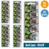 Maxell Japan - SR716SW (315) Watch Batteries Single Pack, 5 Batteries
