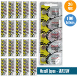 Maxell Japan - SR927SW (395) Watch Batteries Single Pack, 5 Batteries
