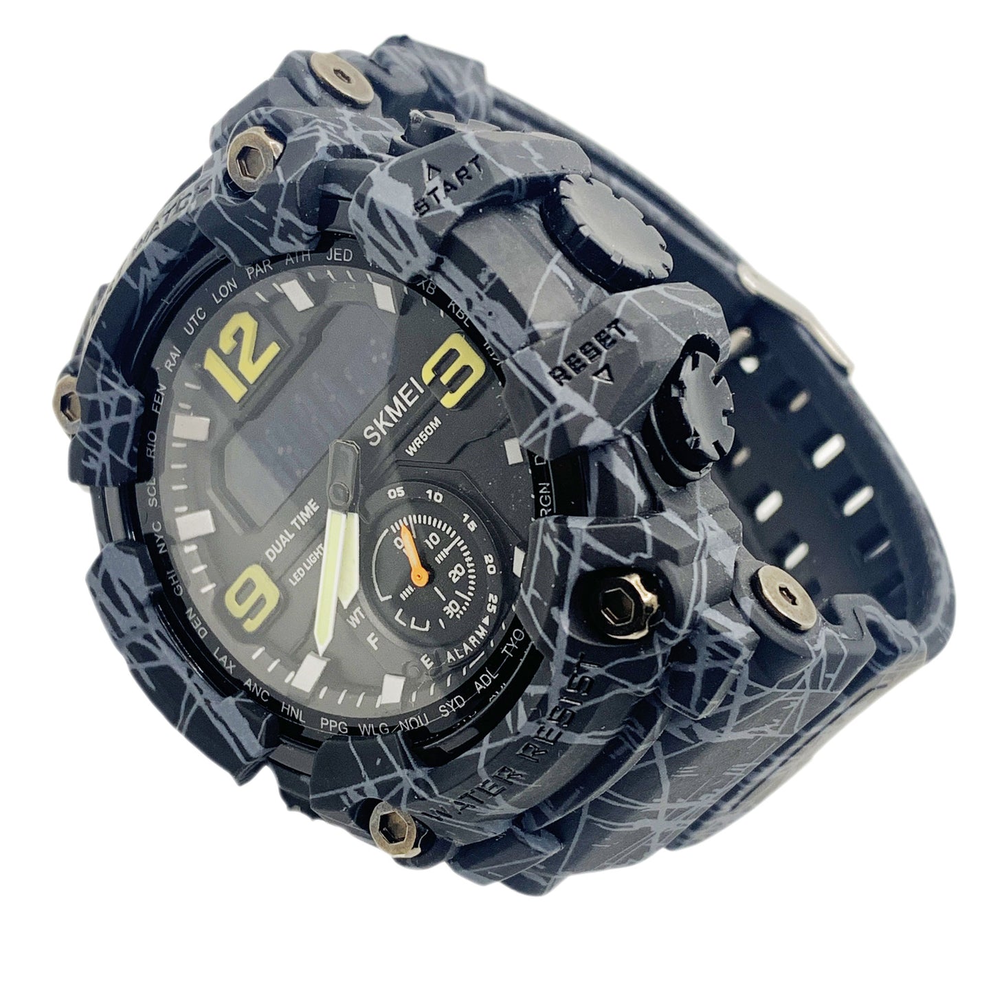 Men Sports Watch Digital and Analogue - 1637 Free Shipping in USA