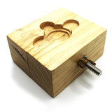 Wooden Movement and Case Holder With Fly Nuts