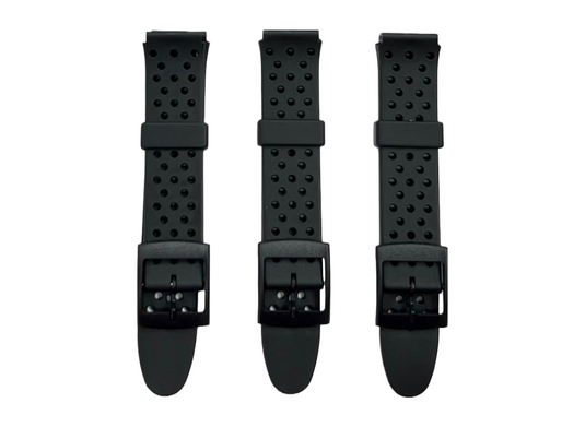 Flexible Replacement Plastic PVC Watch Band with Holes without Pins 17mm