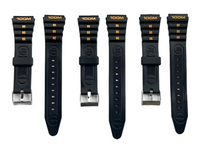 PVC Sport Watch Band 14MM,19MM,19MMXXL Fits Timex,Casio and Others