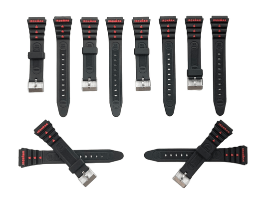 Fits Timex IRONMAN Water Resistant PVC Sport Watch Band Strap 19mm - Universal Jewelers & Watch Tools Inc.