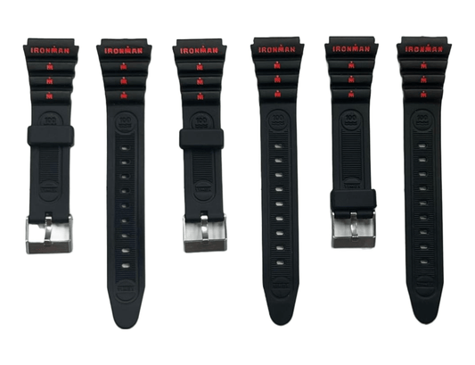 Fits Timex IRONMAN Water Resistant PVC Sport Watch Band Strap 19mm - Universal Jewelers & Watch Tools Inc.