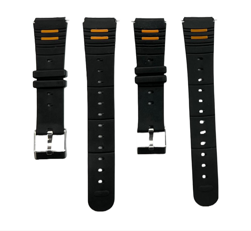 Load image into Gallery viewer, Water Resistant PVC Sport Watch Band Strap 16mm Fits Timex, Casio and others
