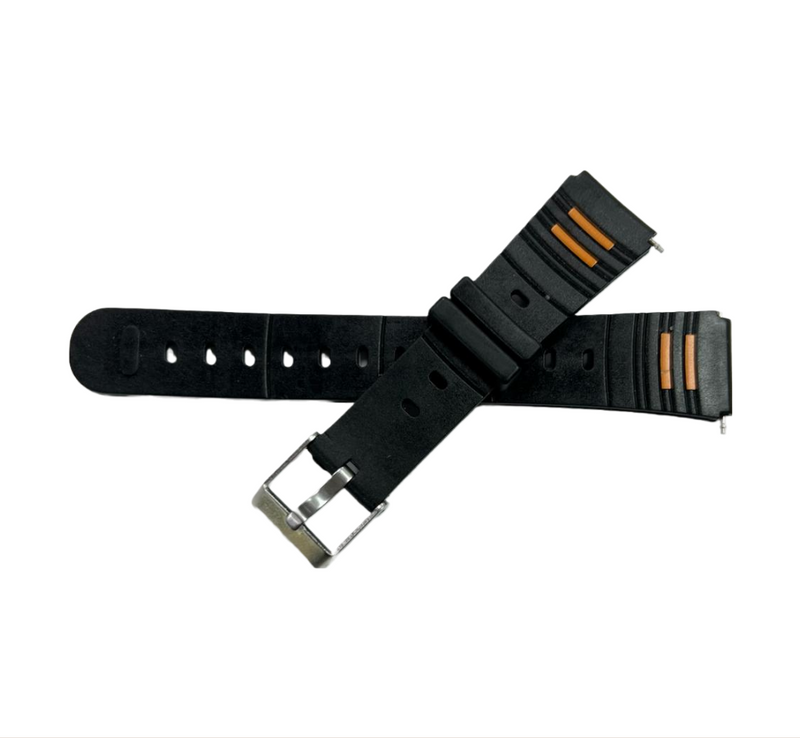 Load image into Gallery viewer, Water Resistant PVC Sport Watch Band Strap 16mm Fits Timex, Casio and others
