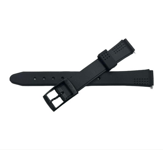 PVC Small Dots Design Sport Watch Band 12MM Fits Timex, Casio and Others - Universal Jewelers & Watch Tools Inc.