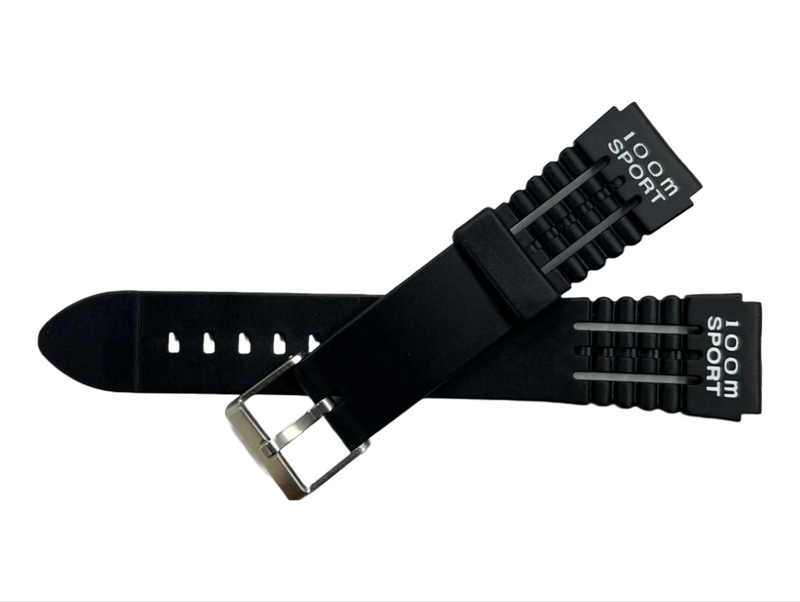 Load image into Gallery viewer, Water Resistant PVC Sport Watch Band Strap 19mm Fits Timex, Casio and Others
