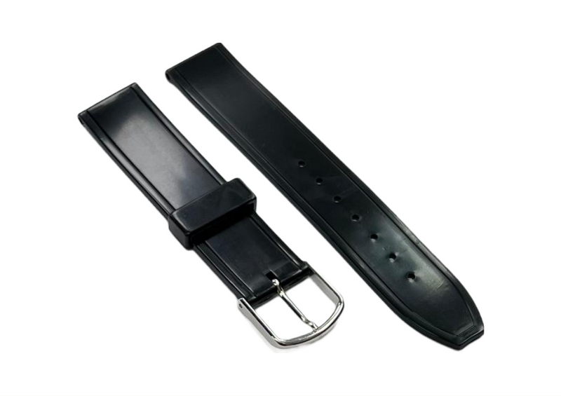 Load image into Gallery viewer, Water Resistant Shinny PVC Plastic Watch Band 18mm &amp; 14mm Fits Casio and Others
