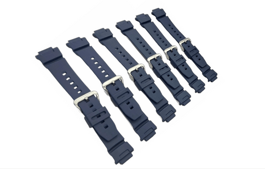 Casio Genuine Replacement Strap 16mm for G Shock Watch Model G - 100 - 2B, G - 2310 - 2V, G - 2400 - 2V, G - 100 - 2BV - Universal Jewelers & Watch Tools Inc.