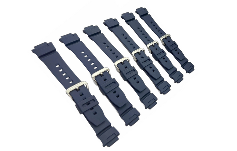 Load image into Gallery viewer, Casio Genuine Replacement Strap 16mm for G Shock Watch Model G-100-2B, G-2310-2V, G-2400-2V, G-100-2BV
