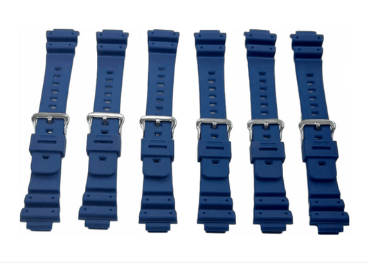 Casio Genuine Replacement Strap PU MATERIAL Rubber 16mm Fit For Casio G - Shock GA2100 GA21101 DW GW 5600 5610 5200 5700 6900 - Universal Jewelers & Watch Tools Inc.