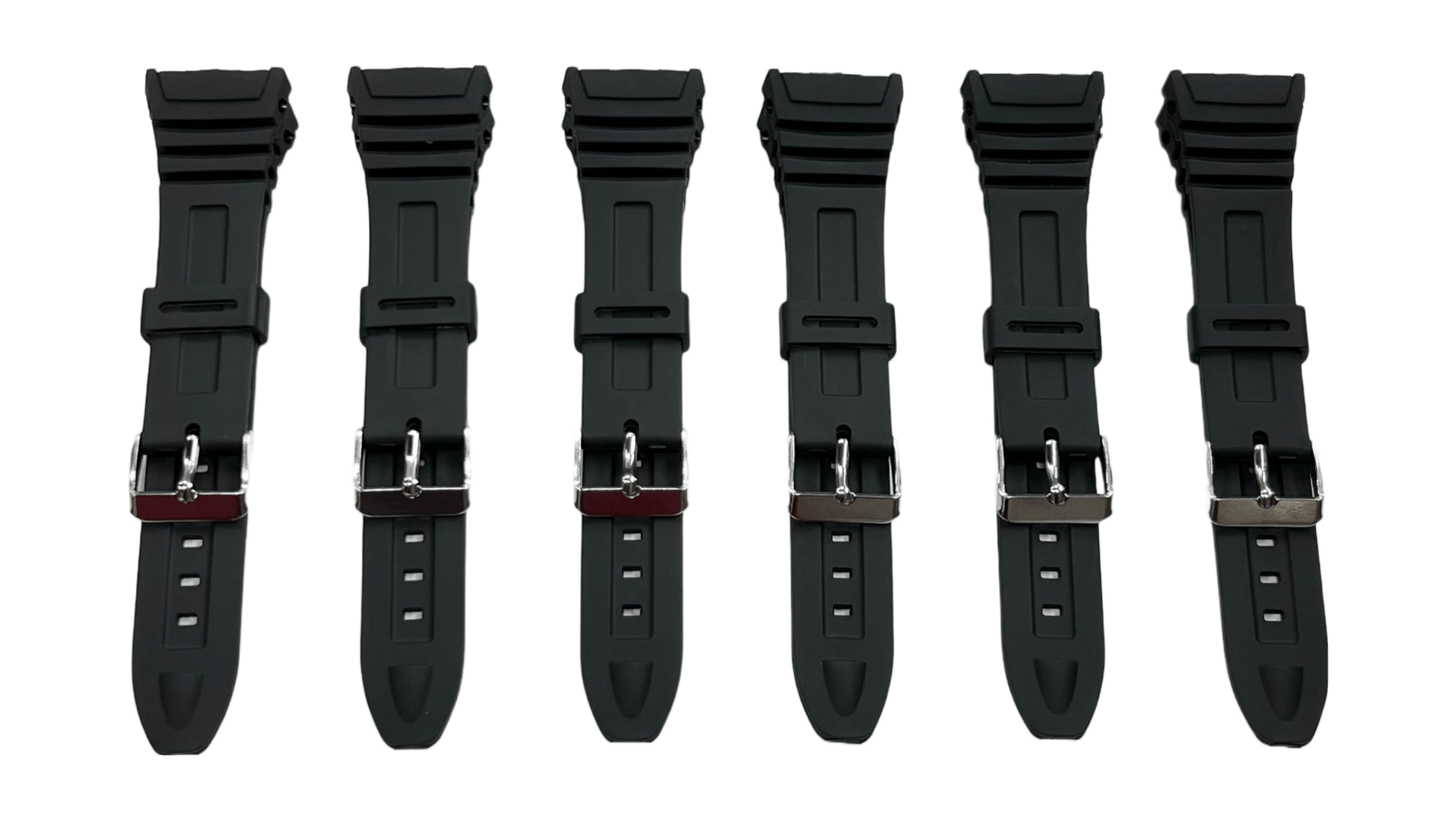 Genuine Casio Watch Band Rubber Resin Strap fits to W - 96H - 1A W - 96H - 1B W - 96H - 2A W - 96H - 3A W - 96H - 4A2 W - 96H - 9A W - 96H - 4A - Universal Jewelers & Watch Tools Inc.
