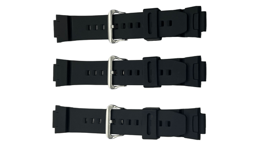 Casio Genuine Replacement Strap 16mm for G Shock Watch Model G - 100 - 2B, G - 2310 - 2V, G - 2400 - 2V, G - 100 - 2BV - Universal Jewelers & Watch Tools Inc.