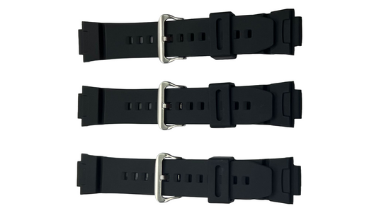 Casio Genuine Replacement Strap 16mm for G Shock Watch Model G-100-2B, G-2310-2V, G-2400-2V, G-100-2BV