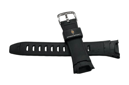 CASIO G - SHOCK PRO TREK Tough Solar Watch Band Strap PRG130 PRW1500 Black Rubber - Universal Jewelers & Watch Tools Inc.