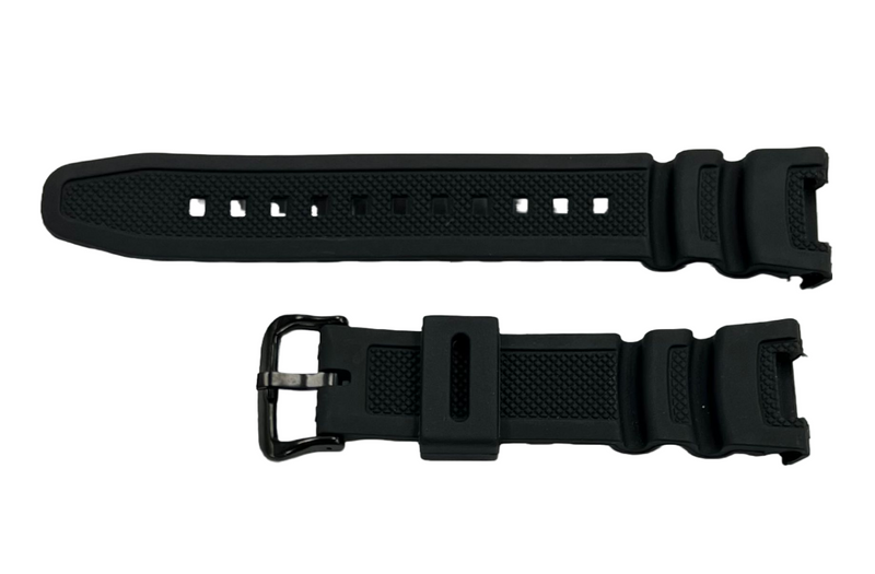 Load image into Gallery viewer, Replacement Fits for Casio Watch Band Twin Sensor SGW100 SGW-100-1V Rubber Strap
