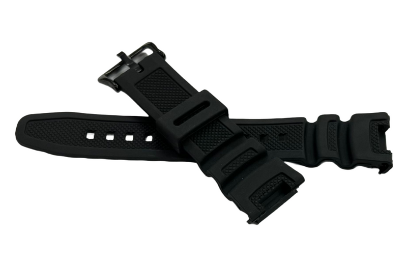 Load image into Gallery viewer, Replacement Fits for Casio Watch Band Twin Sensor SGW100 SGW-100-1V Rubber Strap
