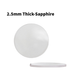 Round Flat Sapphire Watch Crystal 2.5mm Thick (Diameter 26.5mm to 40mm) - Universal Jewelers & Watch Tools Inc.