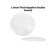 Double Domed And Round Sapphire Watch Crystal 1.8mm Thick - Universal Jewelers & Watch Tools Inc.