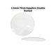 Double Domed And Round Sapphire Watch Crystal 2.5mm Thick - Universal Jewelers & Watch Tools Inc.