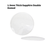 Double Domed And Round Sapphire Watch Crystal 1.9mm Thick - Universal Jewelers & Watch Tools Inc.