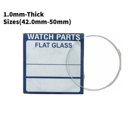 Load image into Gallery viewer, Watch Crystal Flat Round Mineral Glass Crystal 1mm Thick (42.0mm-50.0mm)
