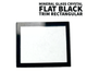 Flat Mineral Glass Crystal with Black Trim 2mm Blanks in Rectangular Shape Diameter (23.5mm✘26.3mm) - Universal Jewelers & Watch Tools Inc.