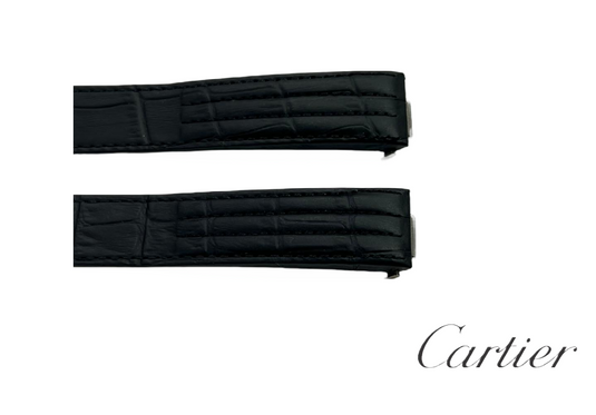 Multi-colors Replacement Cartier Roadster 19MM & 21MM Leather Band Alligator/Crocodile Grain