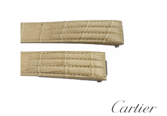 Multi-colors Replacement Cartier Roadster 19MM & 21MM Leather Band Alligator/Crocodile Grain