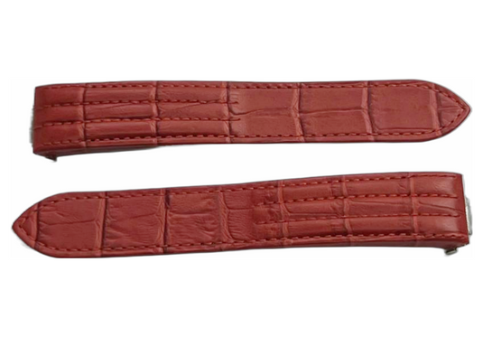 Multi-colors Replacement Cartier Roadster 19MM & 21MM Leather Band Alligator/Crocodile Grain