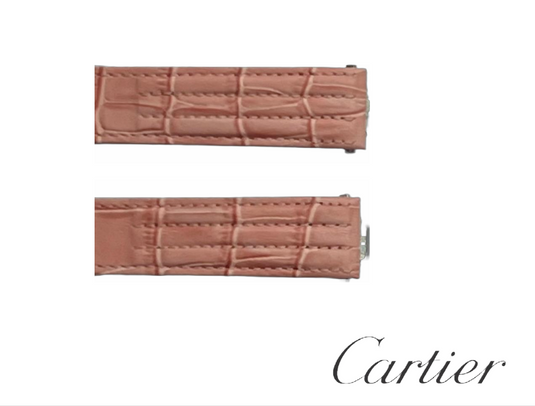 Multi-colors Replacement Cartier Roadster 19MM & 21MM Leather Band Alligator/Crocodile Grain