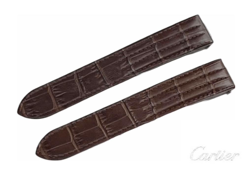 Multi - colors Replacement Cartier Roadster 19MM & 21MM Leather Band Alligator/Crocodile Grain - Universal Jewelers & Watch Tools Inc.