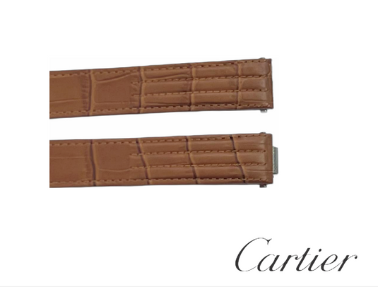 Multi-colors Replacement Cartier Roadster 19MM & 21MM Leather Band Alligator/Crocodile Grain