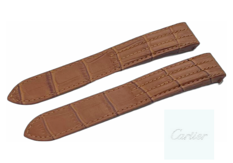 Load image into Gallery viewer, Multi-colors Replacement Cartier Roadster 19MM &amp; 21MM Leather Band Alligator/Crocodile Grain
