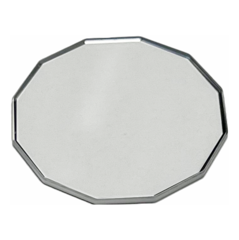 Load image into Gallery viewer, Sapphire Crystals to Fit AUDEMARS PIGUET Flat Hexagon Silver Trim 12 Sides Shape (30.0×1.20)mm→(Diameter× Thick)
