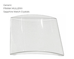Crystals to Fit FRANK MULLER Double Domed Square Shape (34.9×34.9×1.0)mm→(Width×Height×Thick)