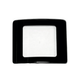 Sapphire Crystals to Fit Rado Double Domed Rectangular Shape Cut Corners Black Border (20.5×17.5×1.78×1.0)mm→(Width×Height×Dome Height×Edge Thick) - Universal Jewelers & Watch Tools Inc.
