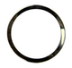 Mineral Crystals to Fit Rado Double Domed Round Shape with Golden Trim (38.0×2.0×1.1)mm→(Diameter×Dome Height×Edge Thick)