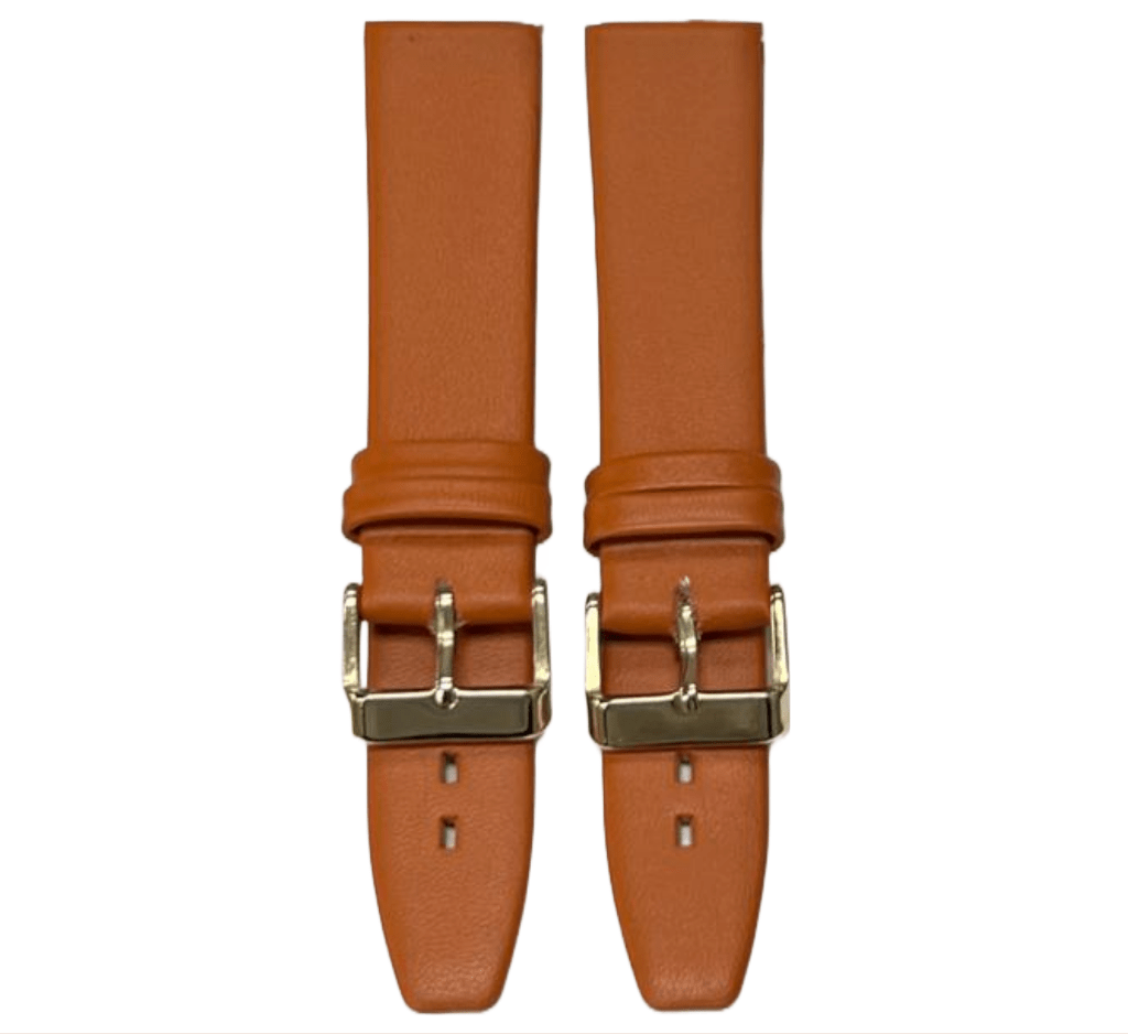 High Quality Watch Bands Flat Genuine Leather Plain 18 - 24mm - Universal Jewelers & Watch Tools Inc.