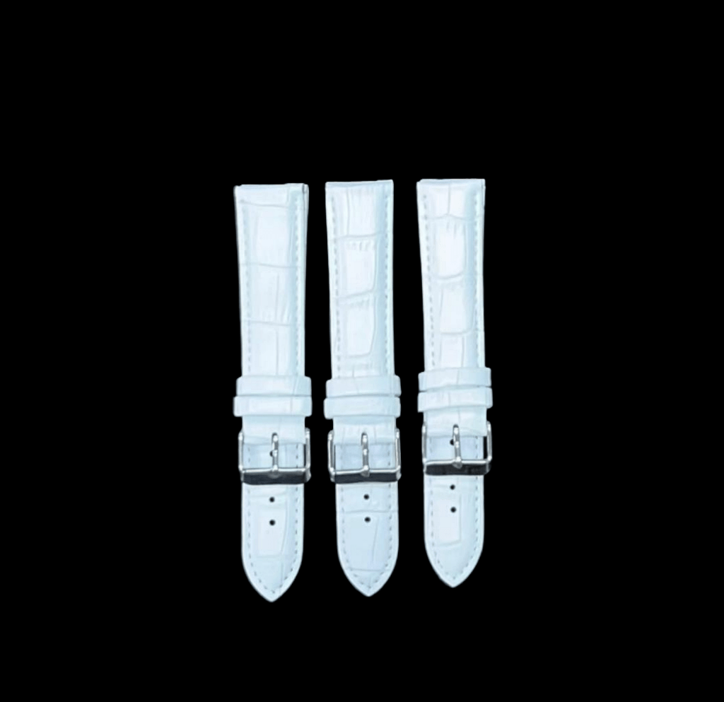 Watch Bands Stitched Alligator Crocodile Grain Padded Genuine Leather 12 - 30MMXXL - Universal Jewelers & Watch Tools Inc.